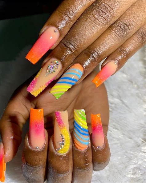 nails ideas acrylic|More.